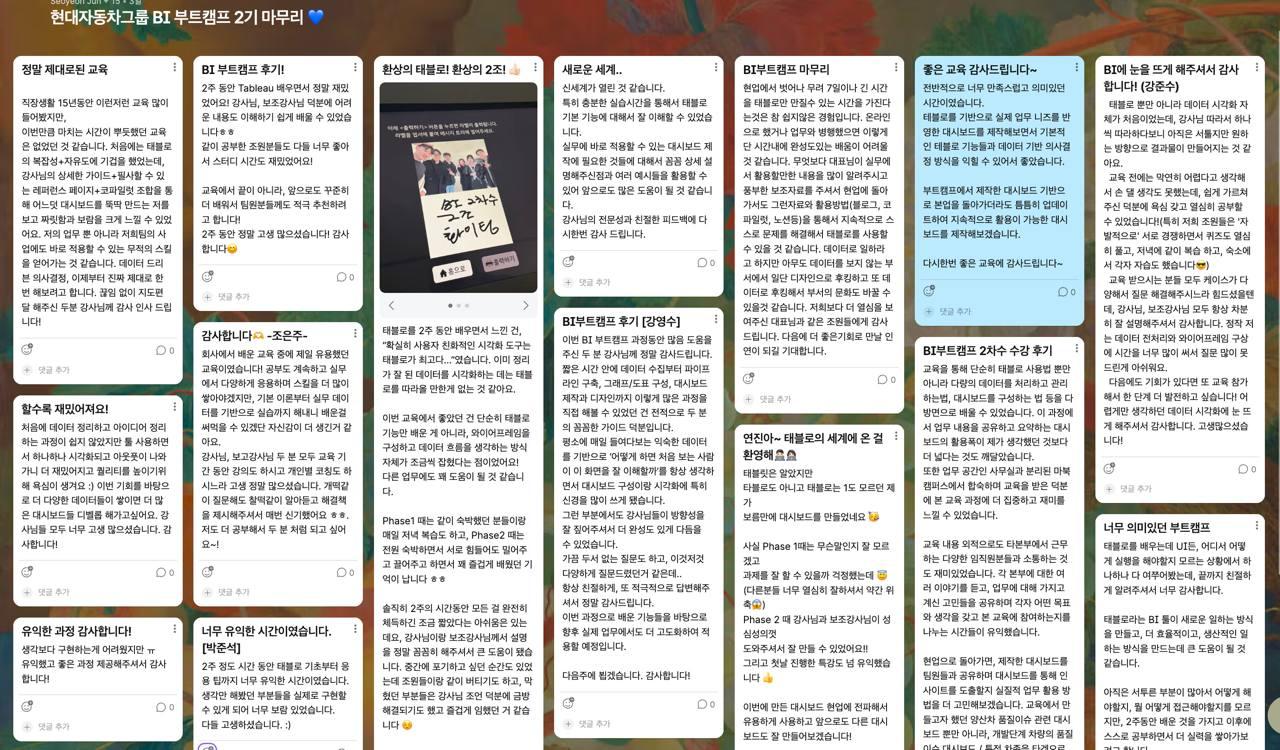 현대자동차그룹 교육생 후기